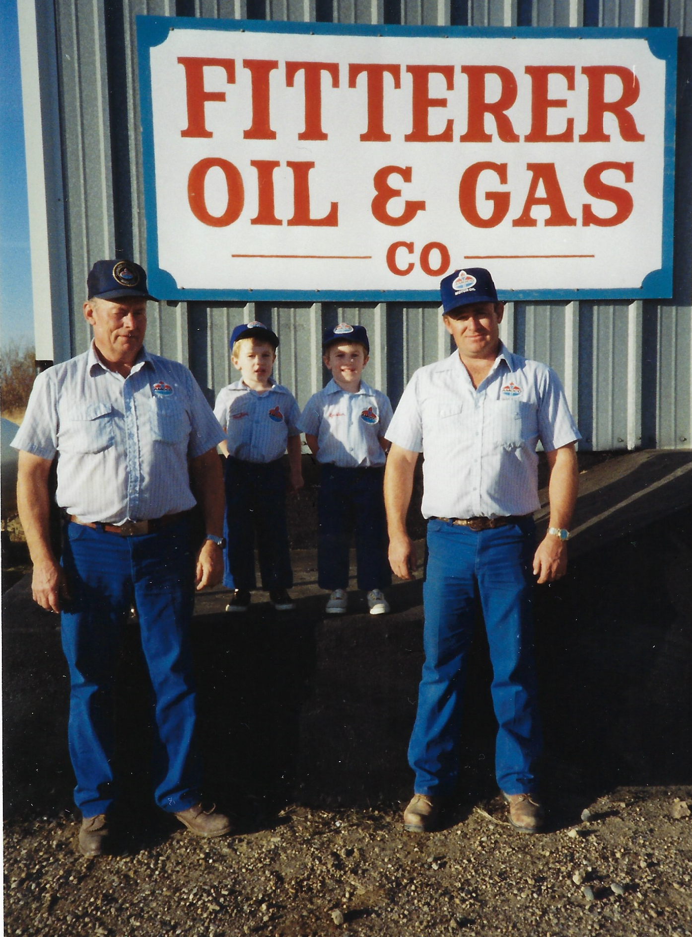 Lee Fitterer and family from Fitterer Gas & Oil 